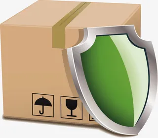 盾牌装饰矢量素材免抠