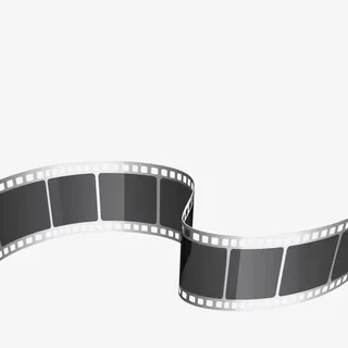 矢量黑色底片免抠