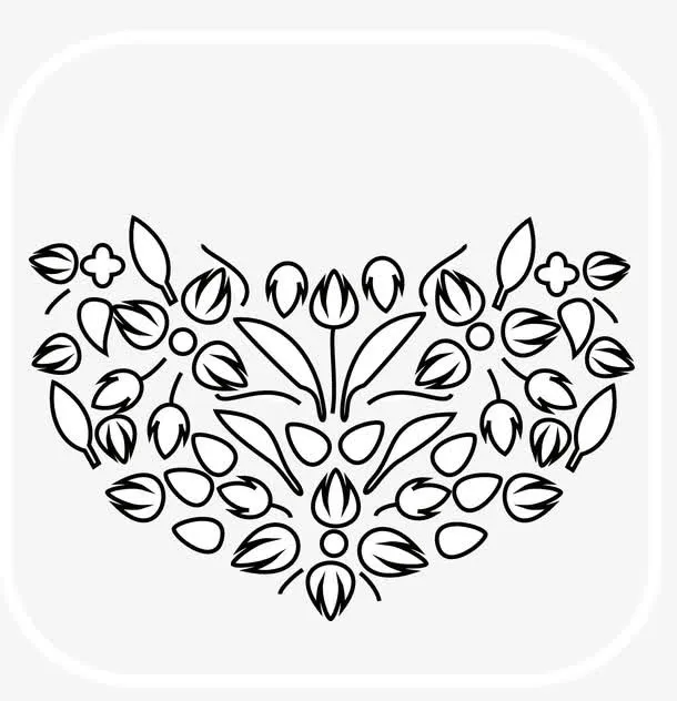 矢量树叶集体免抠