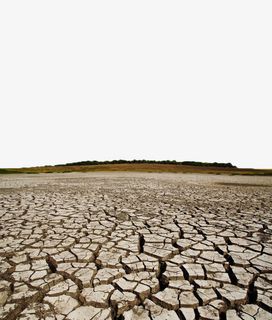 干裂的黄土地免抠