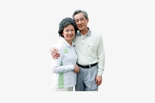 两个令人羡慕老人的爱情白头偕老免抠