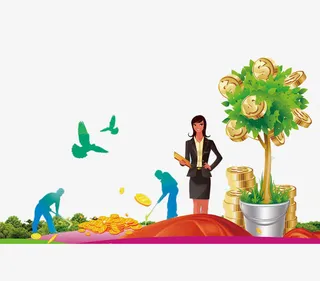 种植的人民免抠