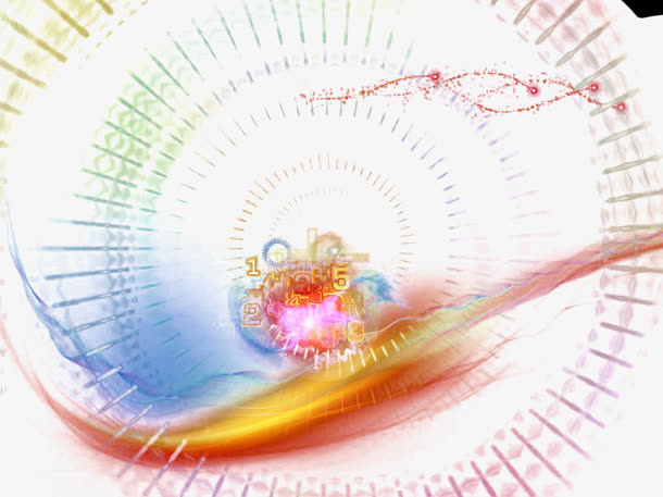 动感光效背景免抠