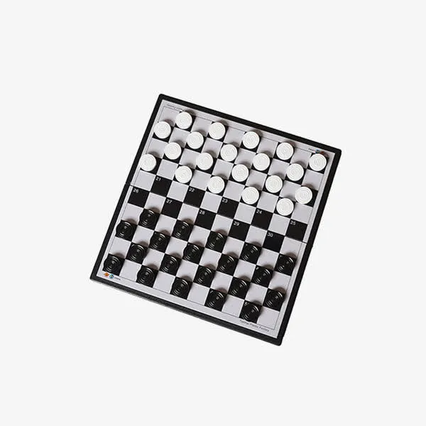 磁性国际跳棋折叠棋盘免抠