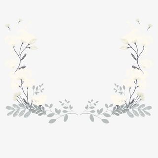 清新情人节矢量花边边框素材免抠