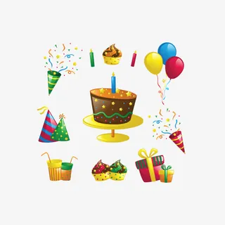 节日庆祝元素免抠