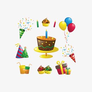 节日庆祝元素免抠