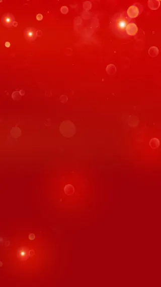 大气红色光效背景免抠