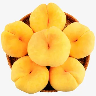 黄桃蟠桃水果免抠
