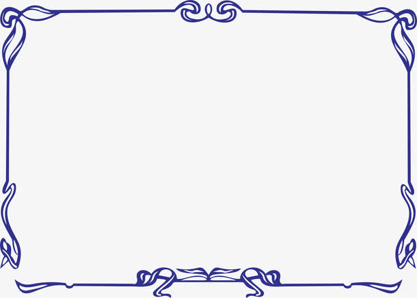 传统花边角花底纹素材免抠