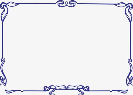 传统花边角花底纹素材免抠