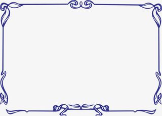 传统花边角花底纹素材免抠