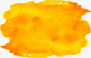 土黄色水彩底纹免抠