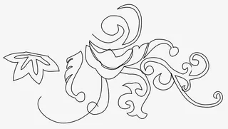 纹理背景欧式纹理 卡通手绘花纹