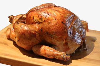 美味的烤火鸡免抠