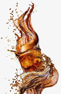 可乐汽水爆发免抠