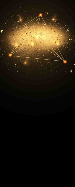 黑色简约大气招聘展架模板高清