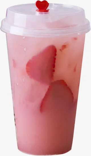 活力草莓益力多免抠