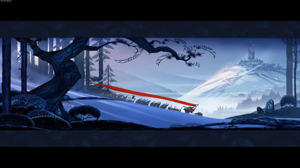 手绘滑雪比赛冲刺免抠