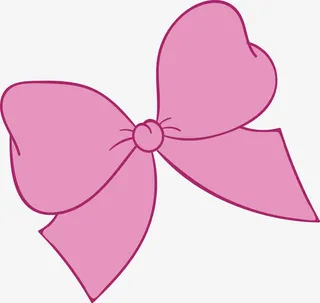 卡通蝴蝶结免抠