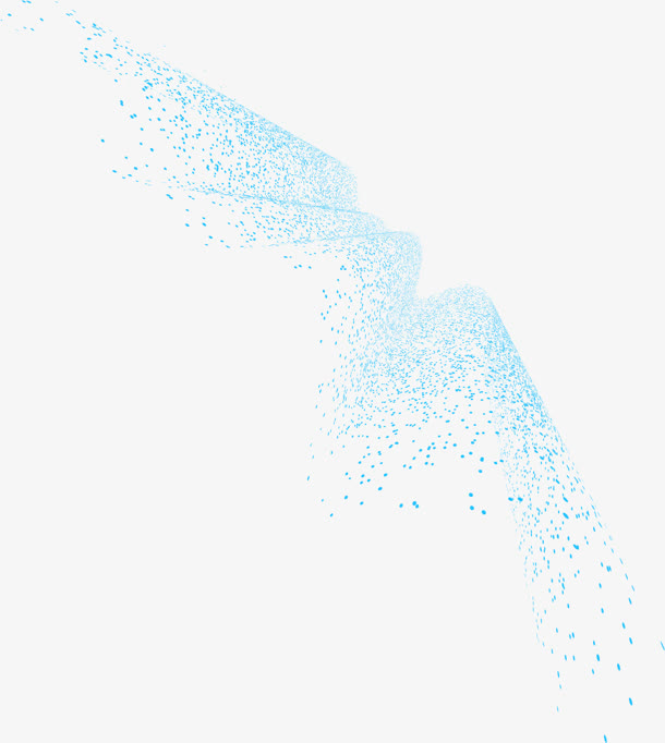蓝色沙砾高清图片免抠