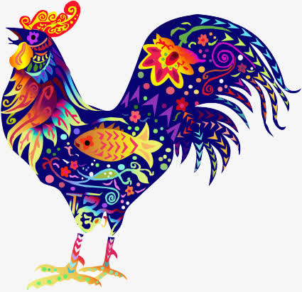 鸡年素材免抠