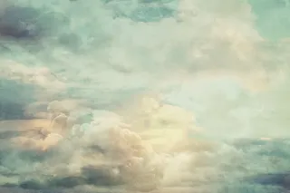 乌云密布的天空海报背景