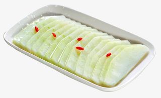 美食冬瓜片免抠