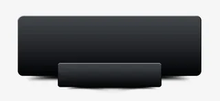 文字矩形标签免抠