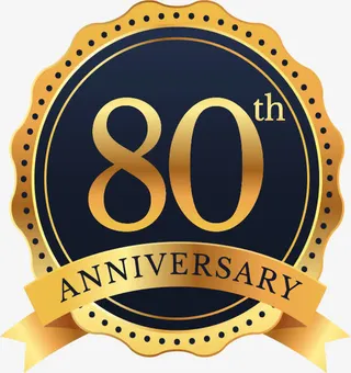 八十周年纪念免抠