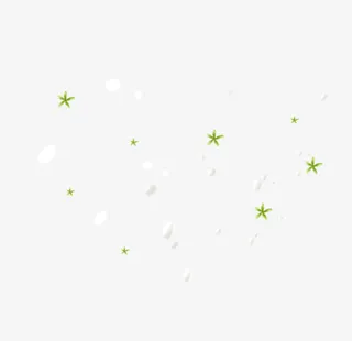 星星漂浮物免抠