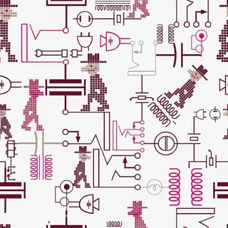 创意电路图免抠