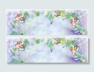 彩色水彩手绘背景高清