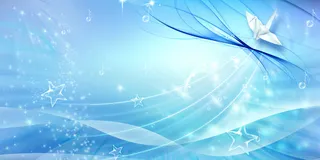 蓝色梦幻海报背景素材高清