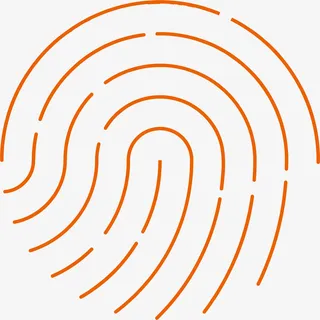 手机指纹识别解锁开关png免抠图标元素