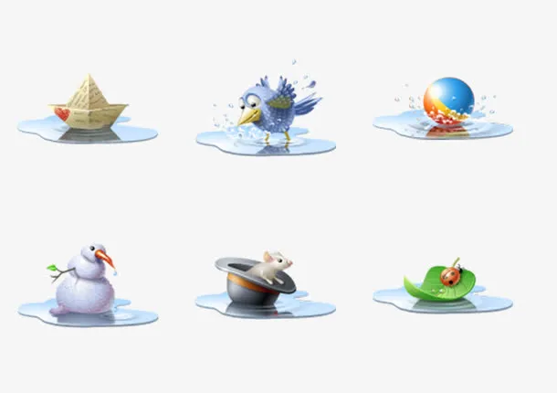 水上图标免抠
