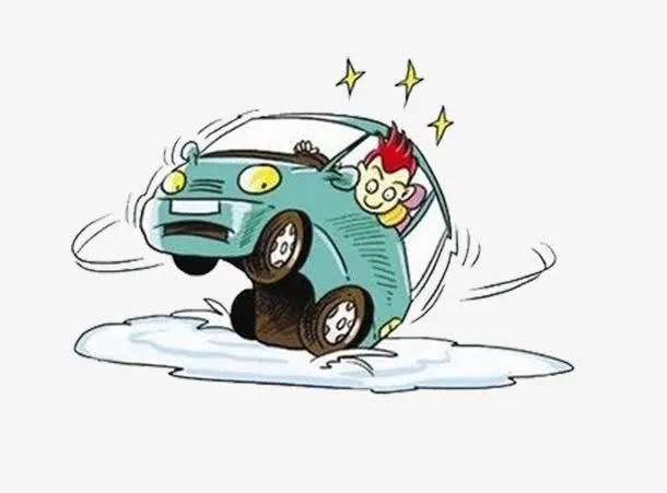 下雪天的地面免抠