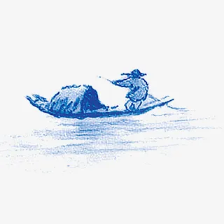 江中小渔船免抠