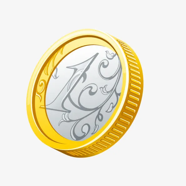 矢量金融金币免抠