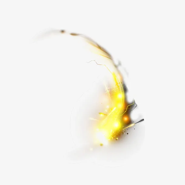 金色的光芒免抠