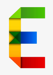 折纸字母免抠