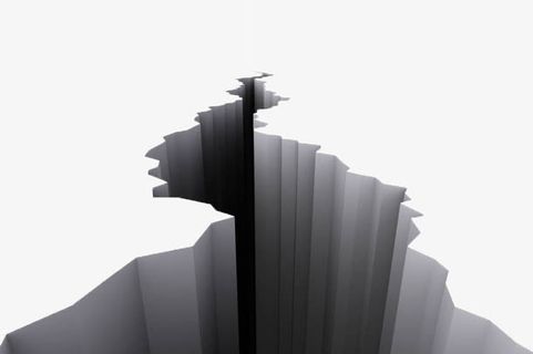 白色深沟裂纹免抠