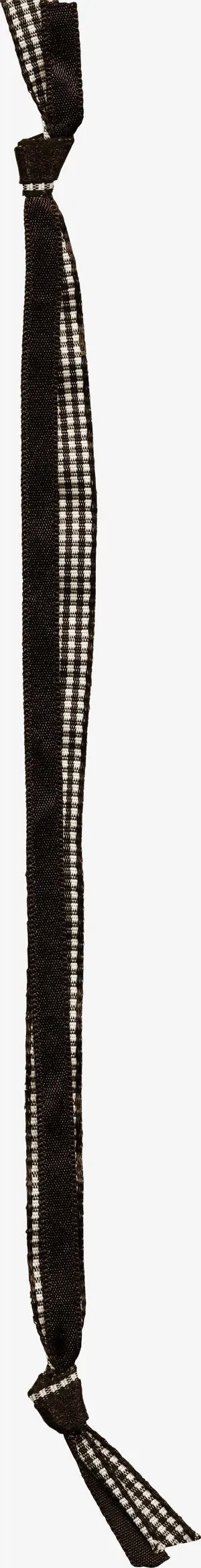 褐色打结布条免抠