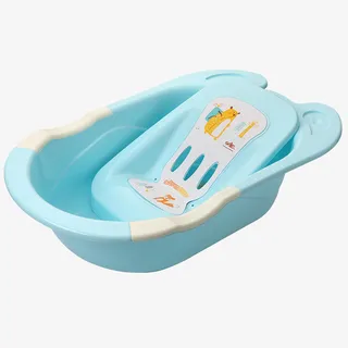 新生儿可坐躺通用沐浴品免抠