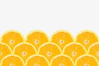 橙色香甜水果奉节脐橙片实物免抠