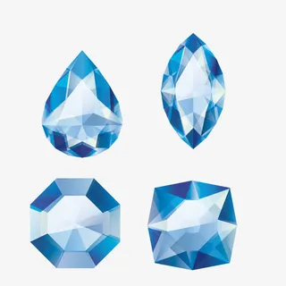 矢量宝石素材免抠