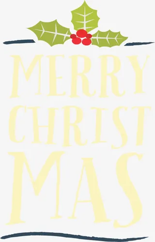 波浪线边框圣诞节卡免抠