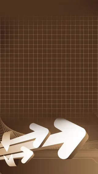 线条感箭头褐色H5背景高清