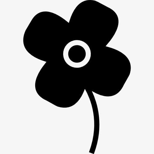 4瓣花图标免抠