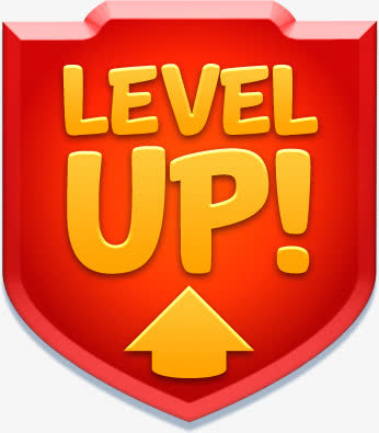 levelup水平提高图标海报背景